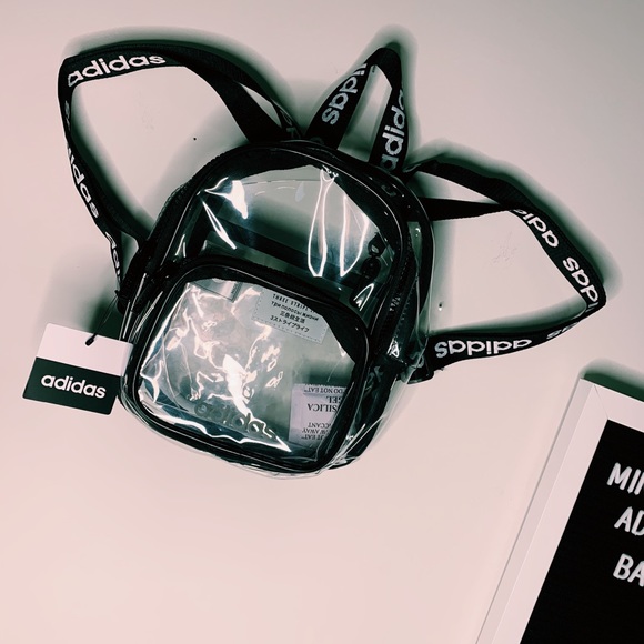 Adidas Mini Clear Backpack - Picture 4 of 5